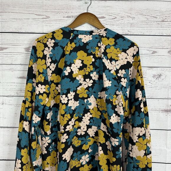 CAbi 4158 Womens Large Favorite Blouse Floral Shirt Blouse Career Office - Picture 6 of 12